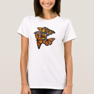 T-shirt papillon monarque