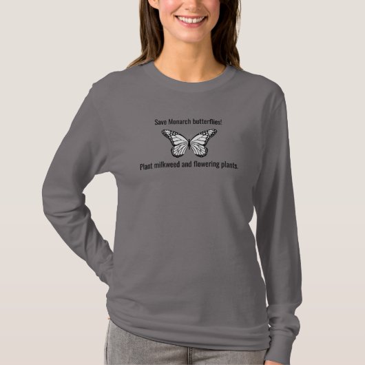 T-shirt Papillon monarque (Devant)