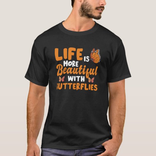 T-shirt Papillon monarque (Devant)