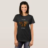 T-shirt Papillon monarque (Devant entier)