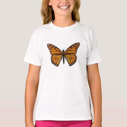 T-shirt Papillon Monarque (Devant)