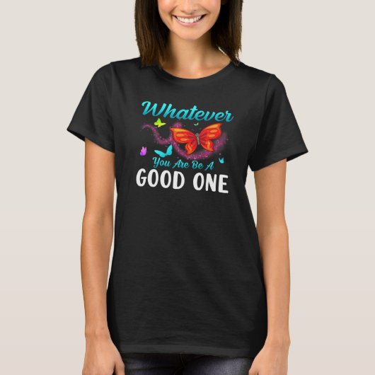 T-shirt Papillon Monarque Insecte Joli (Devant)