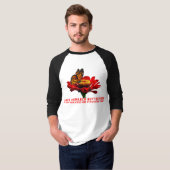T-shirt Papillon monarque sur fleur (Devant entier)