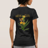 T-shirt Papillon monarque sur l'algue (Dos)