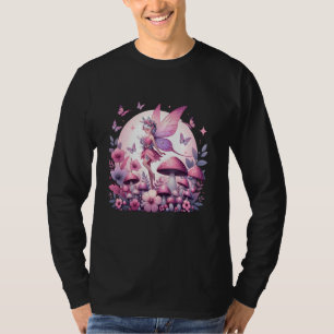 T-shirt Papillon mystique fée Imaginaire forestier enchant