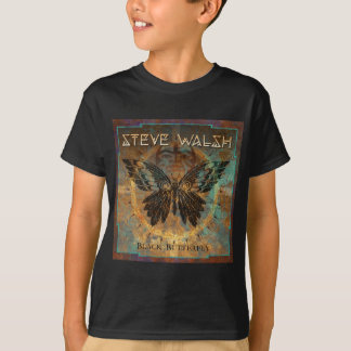 T-shirt papillon noir pour enfants
