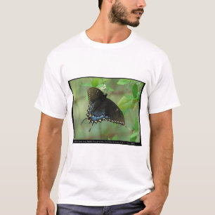 T-shirt Papillon noir Swallowtail - Dons d'Amour & Vêtemen