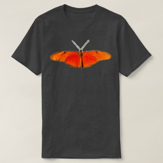 T-shirt Papillon orange 25 (Design devant)