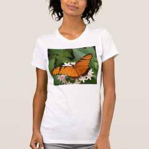 T-shirt papillon orange Julia