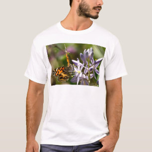 T-shirt Papillon orange sur vêtements et cadeaux de jacint