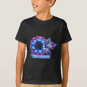 T-shirt Papillon point-virgule de sensibilisation à la pré