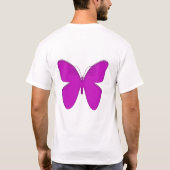 T-shirt Papillon pourpre (Dos)