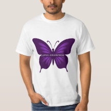 Papillon pourpre : Sensibilisation au lupus