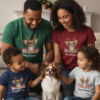 T-shirt Papillon Reindeer