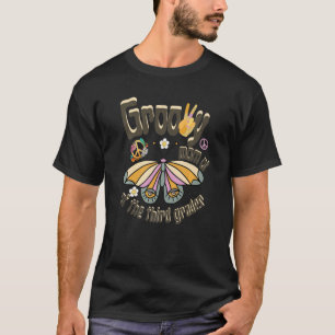 T-shirt Papillon Rétro Super Maman De Troisième Catégorie 