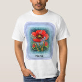 T-shirt Papillon rouge (Devant)