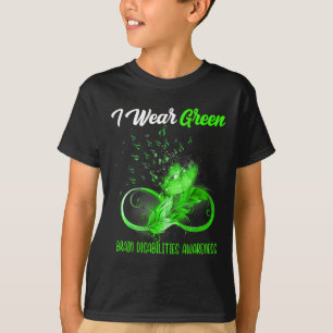 T-shirt Papillon Ruban Feather Handicap Cerveau