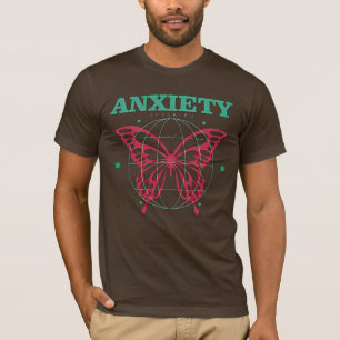 T-shirt papillon sacré d'anxiété