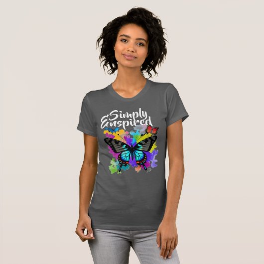 T-shirt Papillon simple (Devant entier)