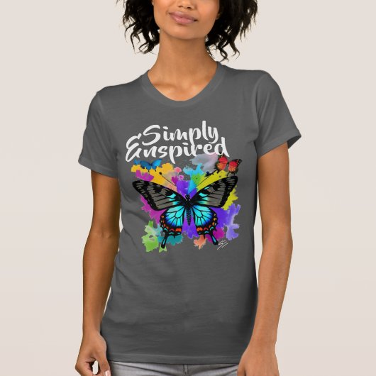 T-shirt Papillon simple (Devant)