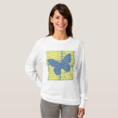T-shirt Papillon Slogan (Devant entier)