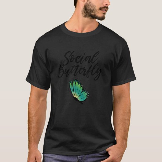 T-shirt Papillon social (Devant)