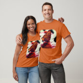 T-shirt Papillon sur la nature du confleur (Unisexe)