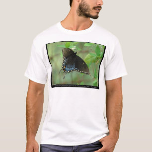 T-shirt Papillon Swallowtail Noir - Cadeaux d'amour & Vête