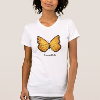 T-shirt Papillon, symbole de la vie éternelle
