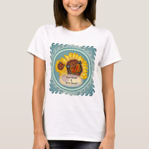 T-Shirt Papillon Tournesol