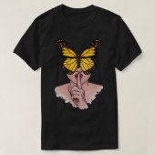 T-shirt Papillon tranquille (Design devant)