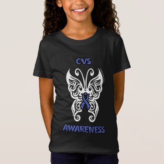 T-Shirt Papillon/Tribal...CVS (Devant)