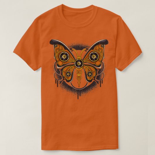 T-shirt Papillon vapeur (Design devant)