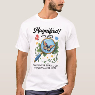 T-shirt Papillon VBS 2026 grossi Découverte du Bigne