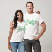 T-shirt Papillon - Vert délavé (Unisexe)