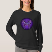 T-shirt Papillon Violet 31 (Devant)