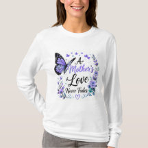 Papillon Violet "L'amour d'une mère ne faiblit jam