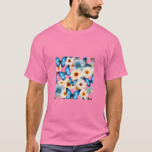 T-shirt Papillon Whimsical & Tee Florale