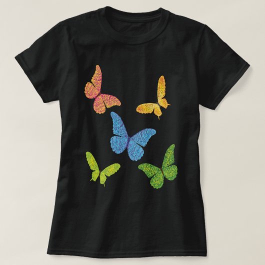 T-shirt Papillons (Design devant)
