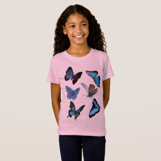 T-Shirt Papillons (Devant entier)