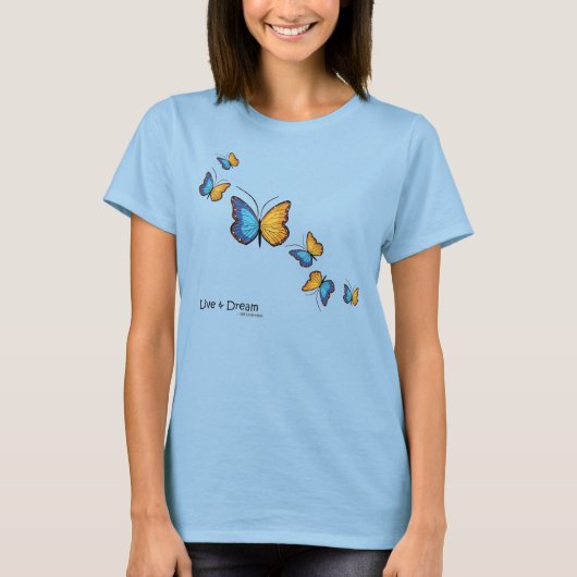 T-shirt Papillons (Devant)