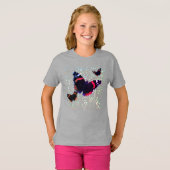 T-shirt papillons (Devant entier)