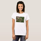 T-shirt Papillons à queue de tigre sur Joe Pye Weed (Devant entier)
