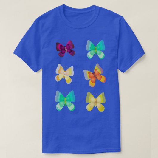 T-shirt Papillons Art zoo (Design devant)