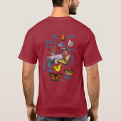 T-shirt papillons avec cercle triangle 26 (Dos)