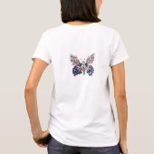 T-shirt papillons brillant (Dos)