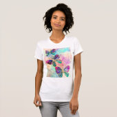 T-shirt Papillons colorés (Devant entier)