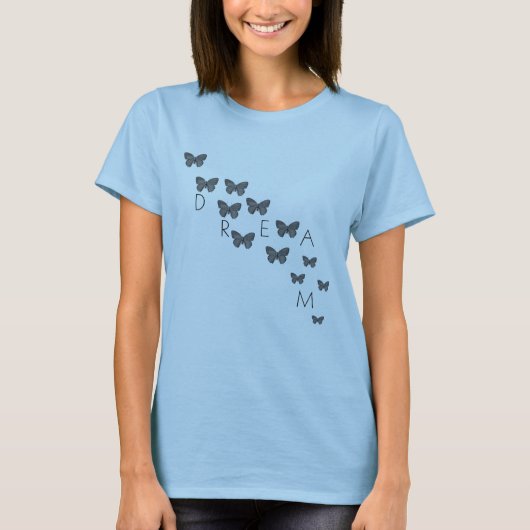 T-shirt Papillons de rêve (Devant)