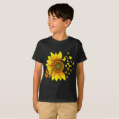 T-shirt Papillons de tournesol (Devant entier)
