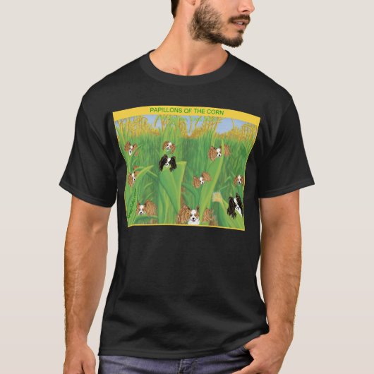 T-shirt Papillons du maïs (Devant)